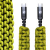 USB-C to C Paracord Cable Dark Energy IND-CCC03GRGR USB Cables One Size / Green