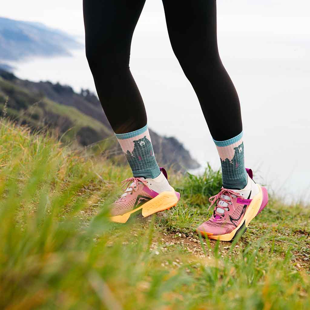 Bear Town Micro Crew Lightweight | Cushion | Women's Darn Tough Women's Socks