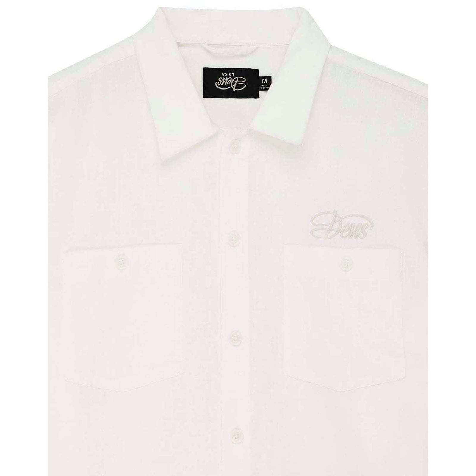 Forecourt Chambray Shirt Deus Ex Machina Men's Shirts