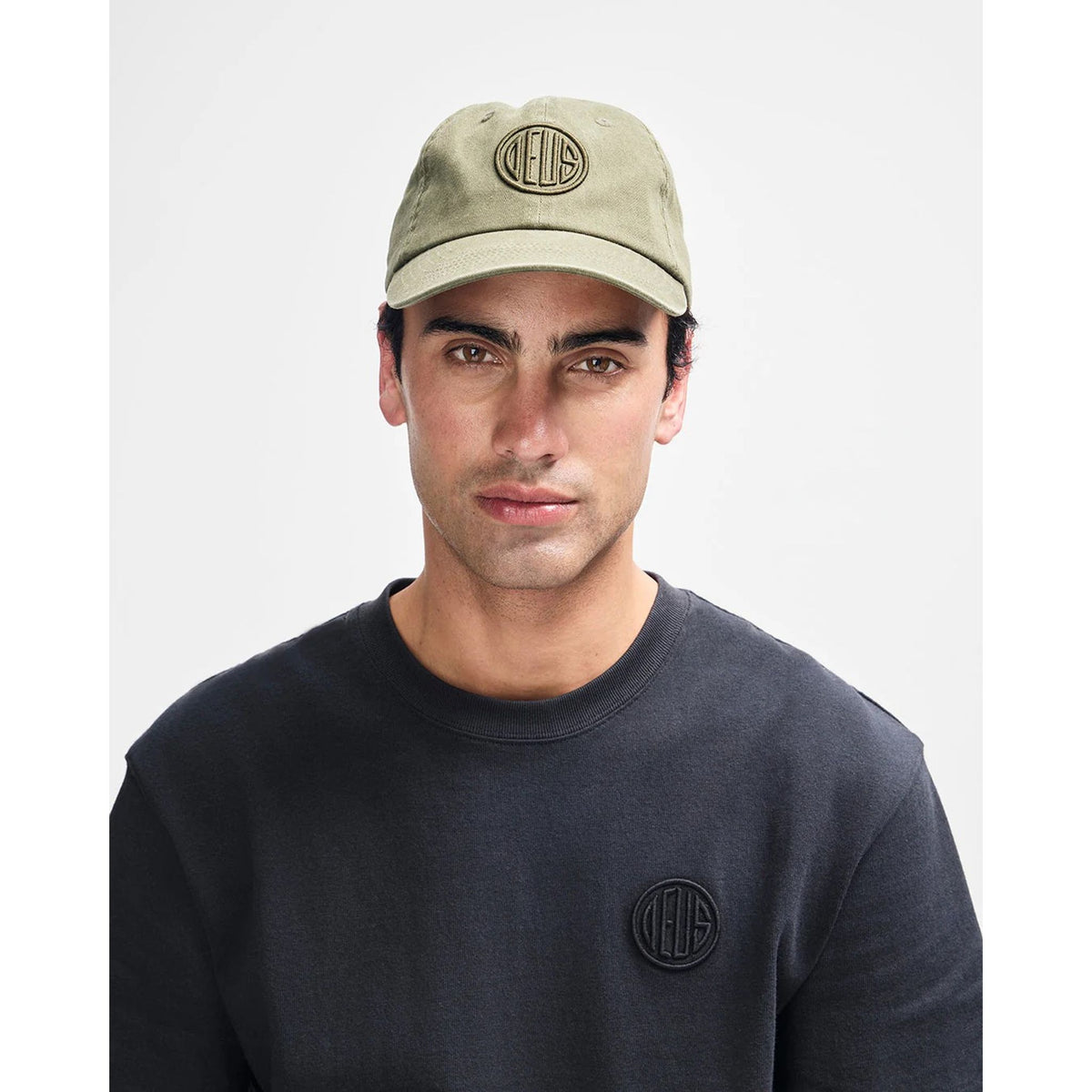 Pill Logo Dad Cap Deus Ex Machina D261MHA174099800 Caps & Hats OS / Black