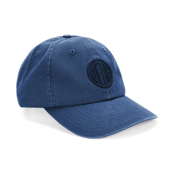 Pill Logo Dad Cap Deus Ex Machina D261MHA174060800 Caps & Hats OS / Mechanic Blue