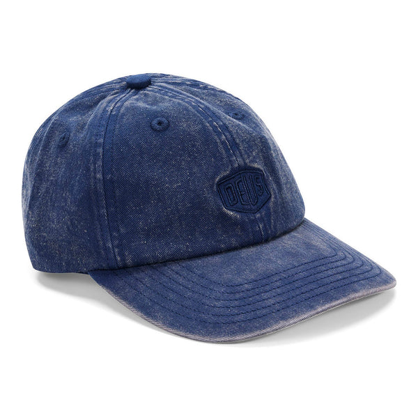 Shield Garment Dyed Dad Cap Deus Ex Machina D261MHA191060800 Caps & Hats One Size / Mechanic Blue
