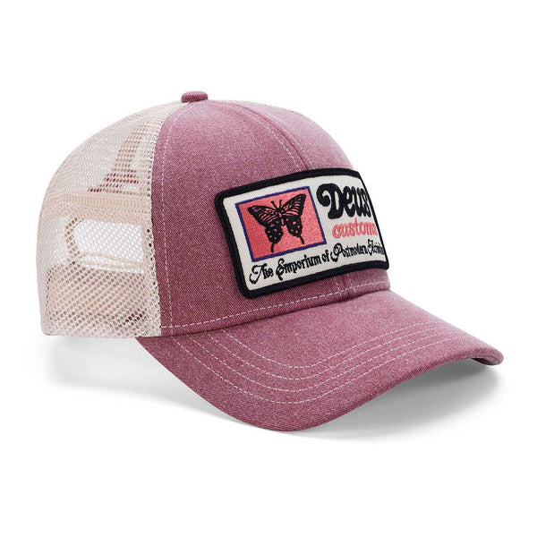 Slapstick Trucker Deus Ex Machina D261MHA552020800 Caps & Hats OS / Melon Red