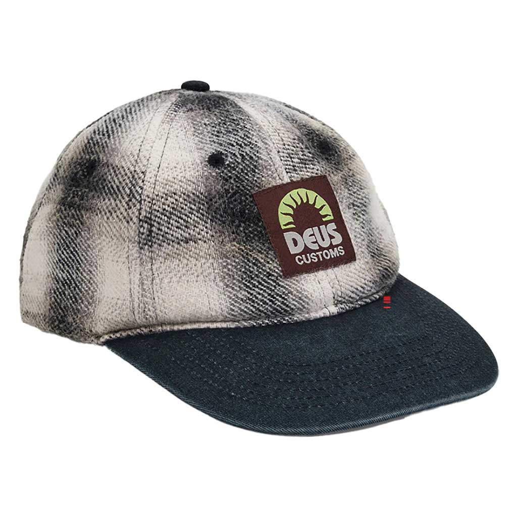 Vacay Check Cap Deus Ex Machina DMF257232-WCK-OS Caps &amp; Hats One Size / White Check