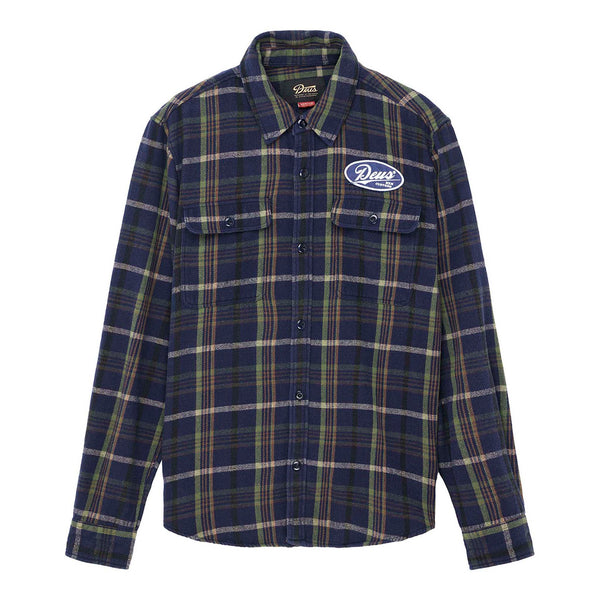 Vacay Check Shirt Deus Ex Machina Men's Shirts