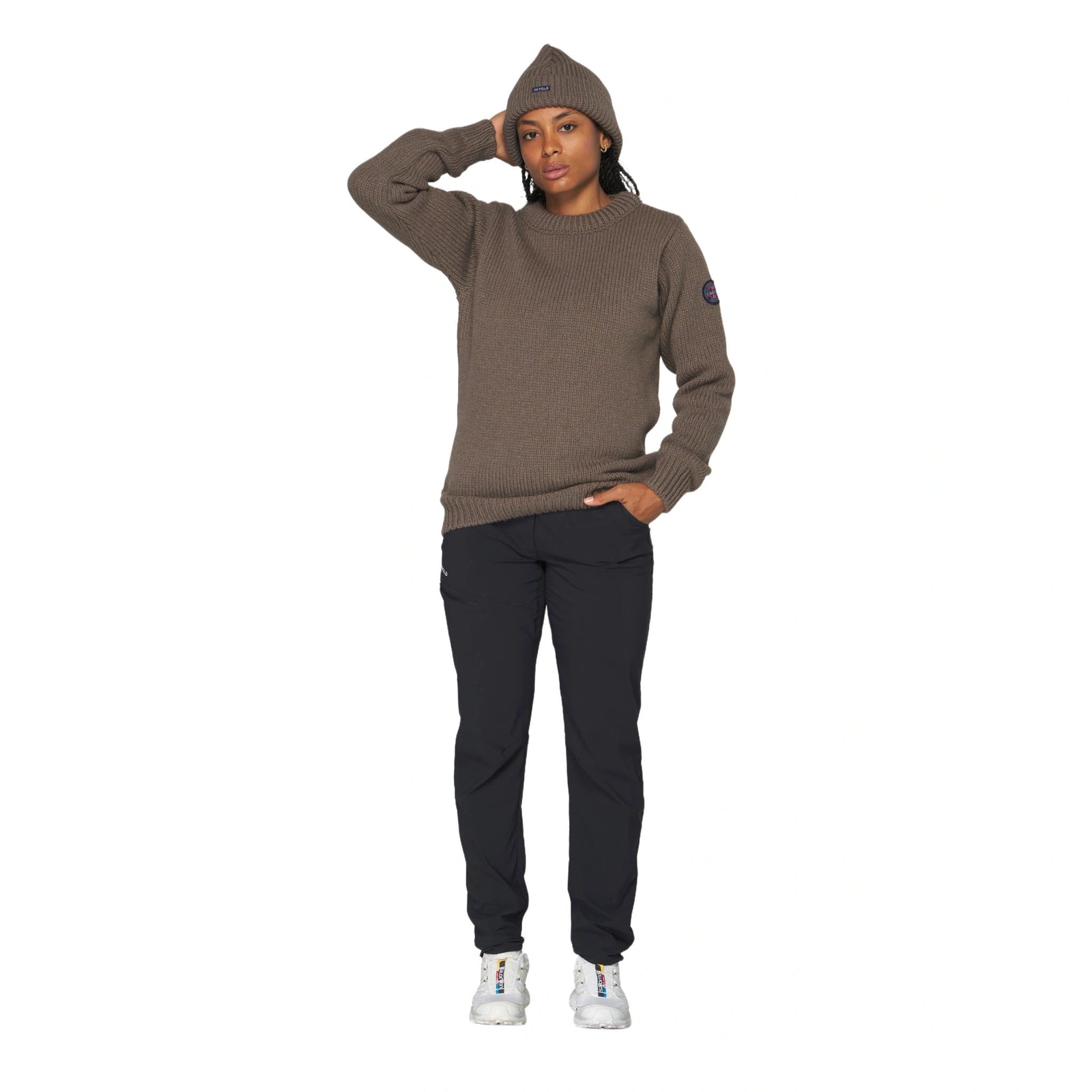 Nansen Wool Sweater Devold Unisex Knitted Jumpers