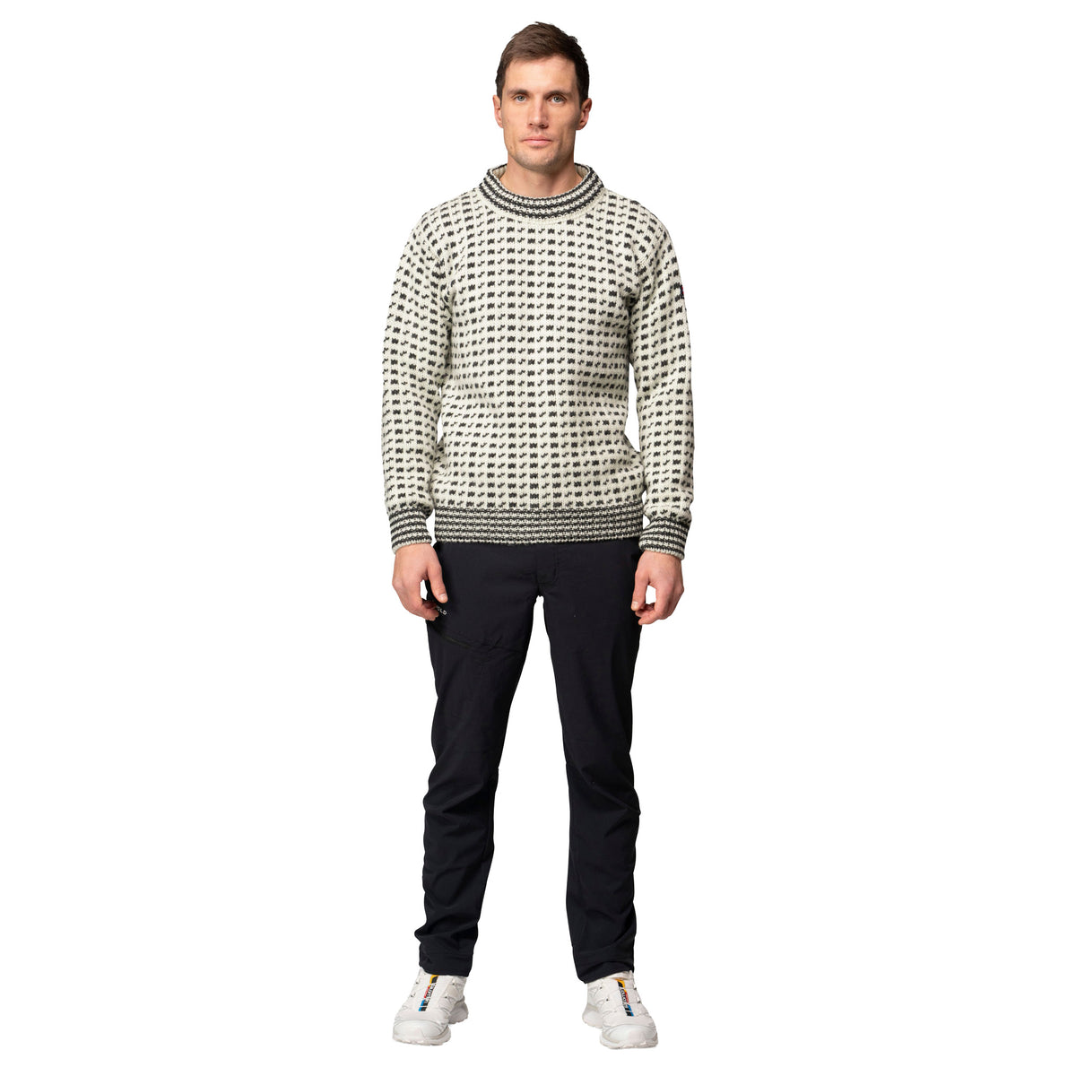Original Islender Wool Sweater Devold Unisex Knitted Jumpers