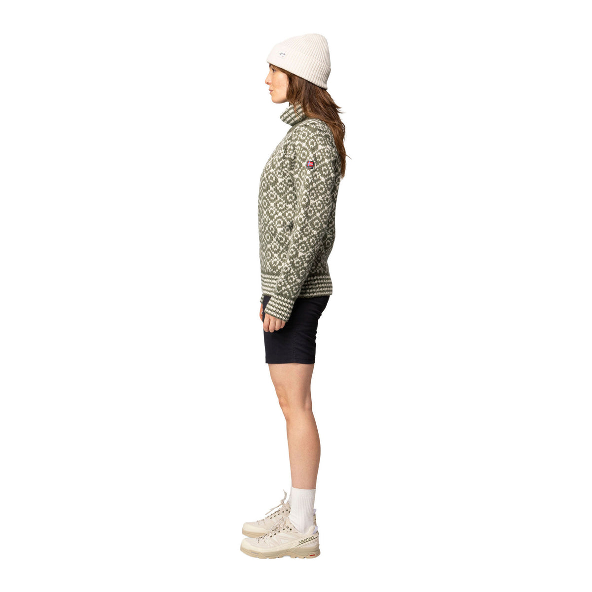 Svalbard Wool High Neck Devold Unisex Knitted Jumpers