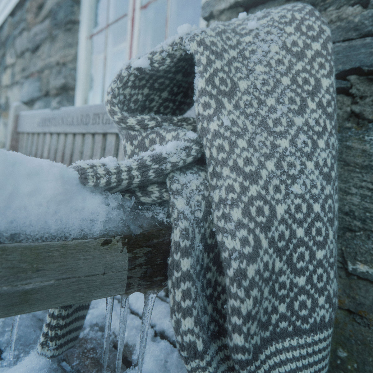 Svalbard Wool High Neck Devold Unisex Knitted Jumpers