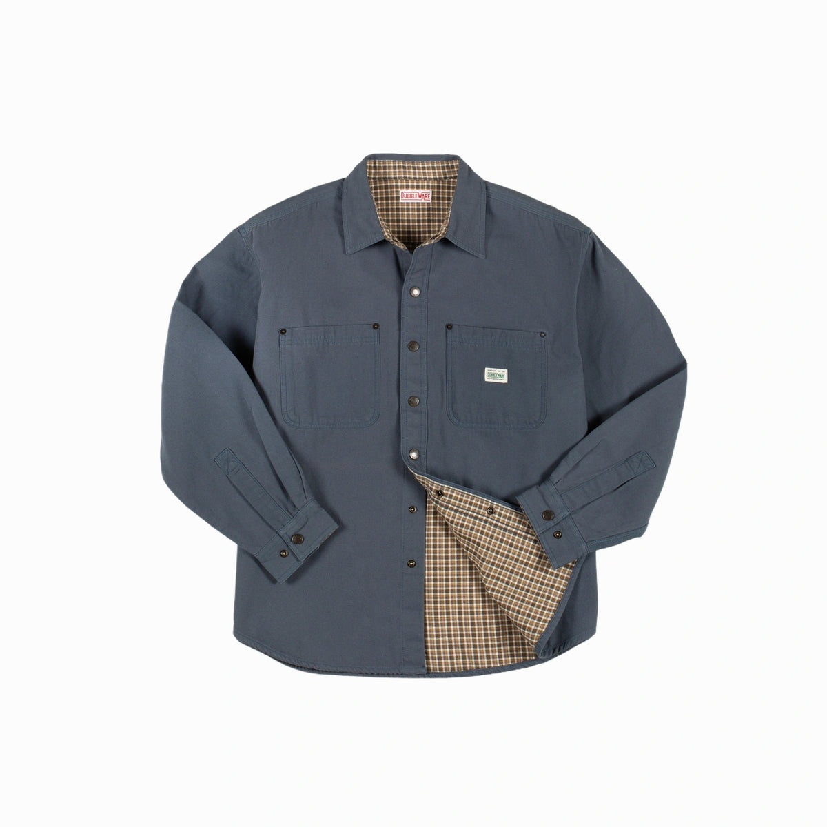 Lined Snap Overshirt | Men's Dubbleware Men's Shirts