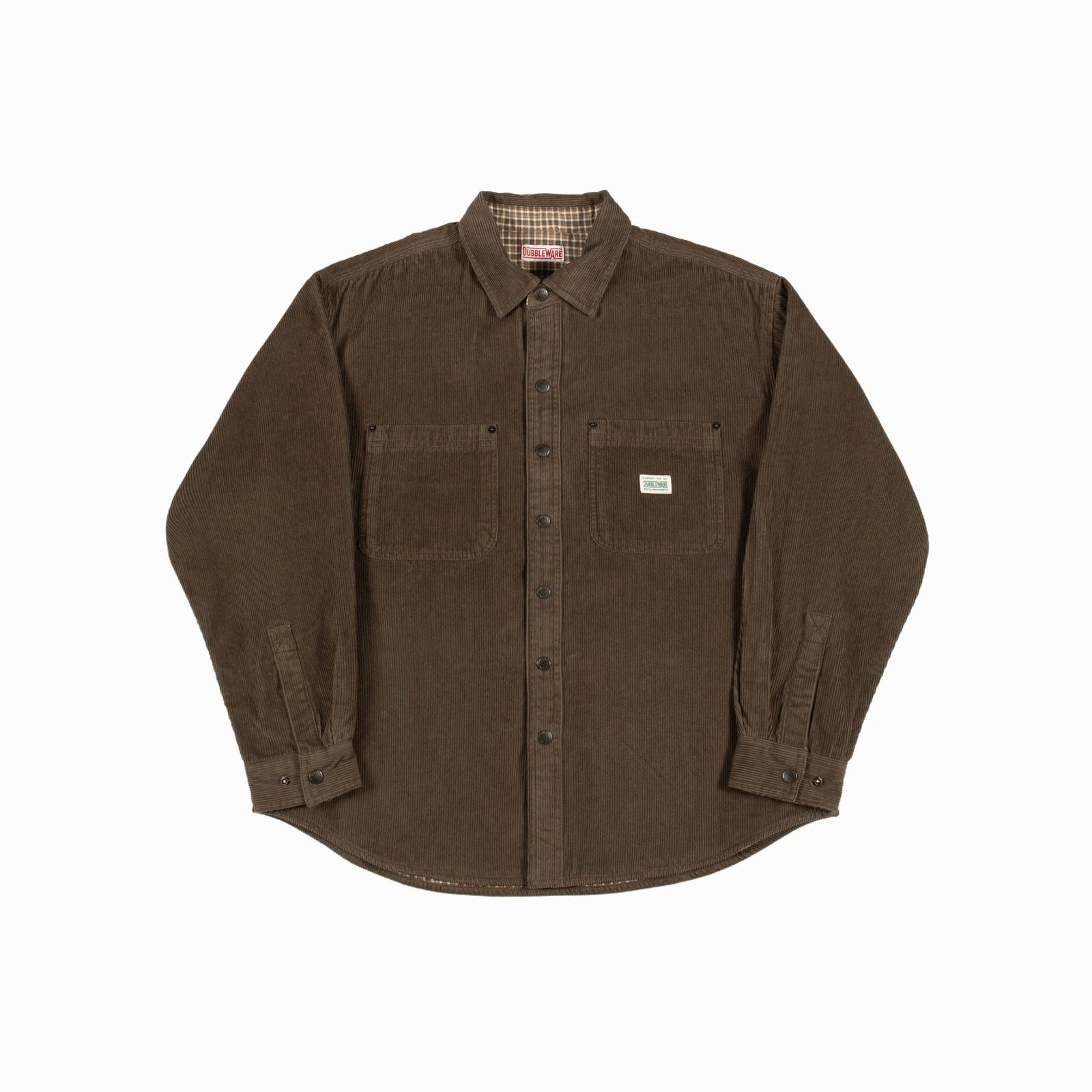 Lined Snap Overshirt | Men's Dubbleware Men's Shirts