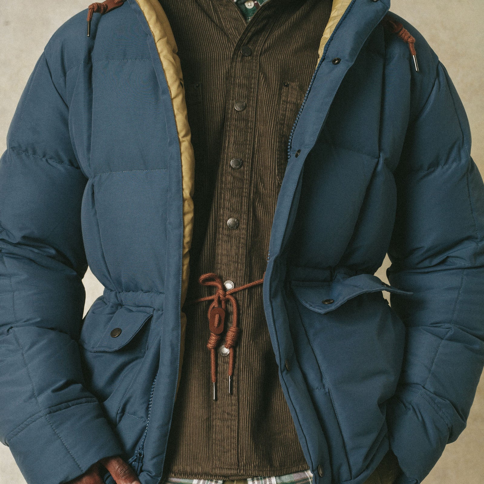 Lined Snap Overshirt | Men's Dubbleware Men's Shirts