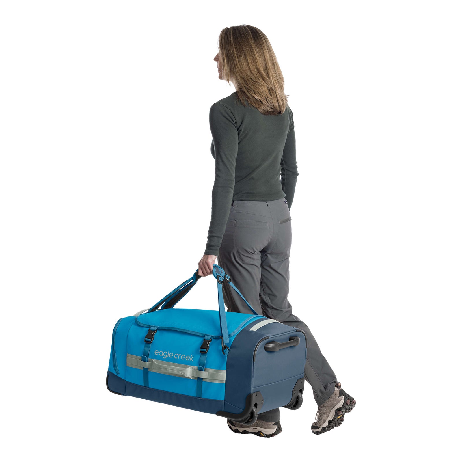 Cargo Hauler 2 Wheeled Luggage 90L Eagle Creek EC030604427 Suitcases & Luggage 90L / Harbor Blue
