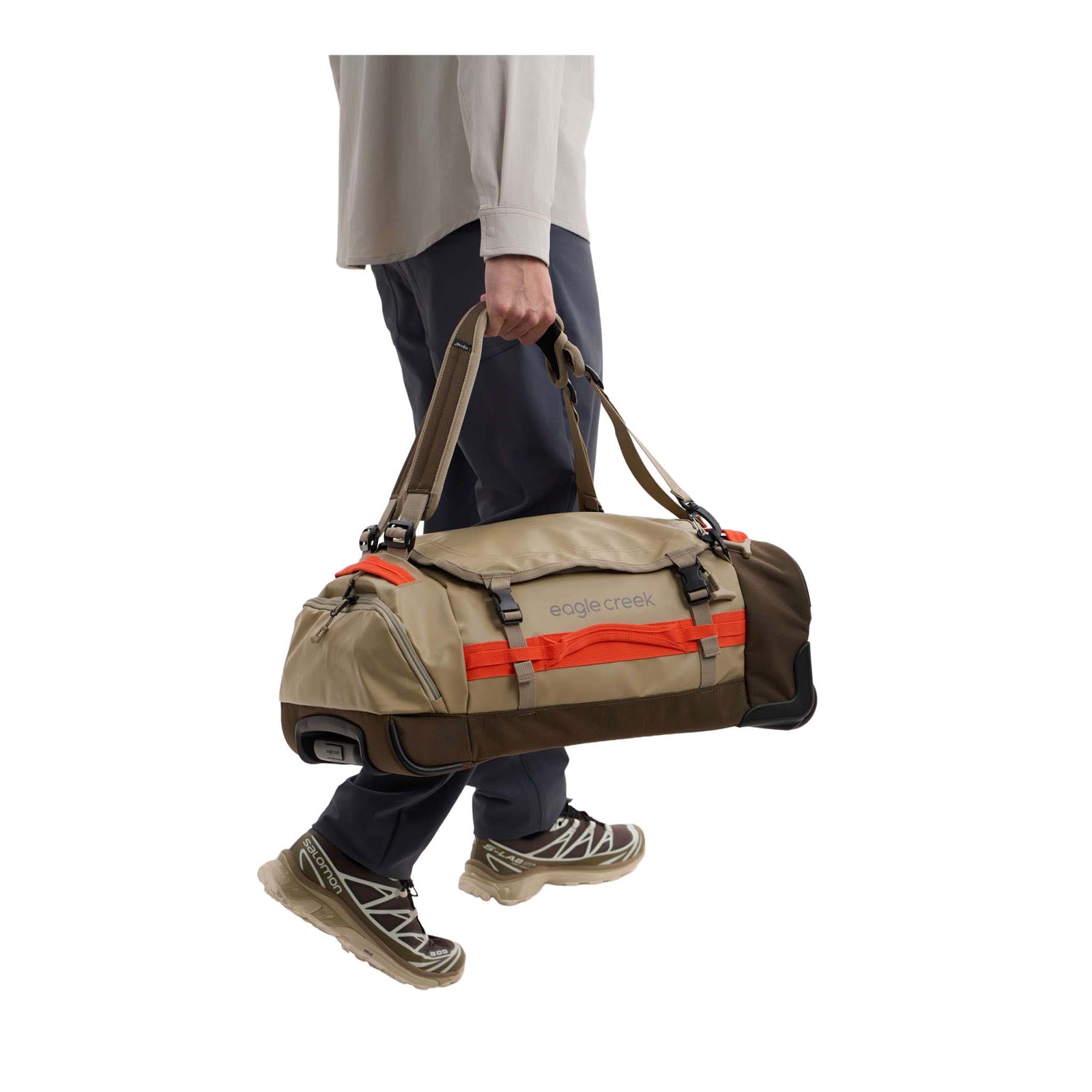 Cargo Hauler 2 Wheeled Luggage International Carry-On 32L Eagle Creek EC030603357 Suitcases & Luggage 32L / Desert Tan