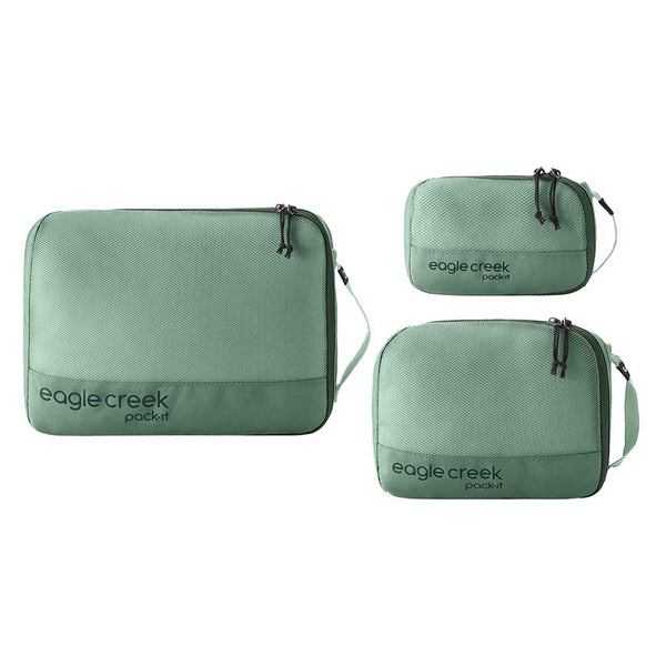 Pack-It Reveal Cube Set Eagle Creek EC050406064 Packing Cubes 3 Pack / Willow