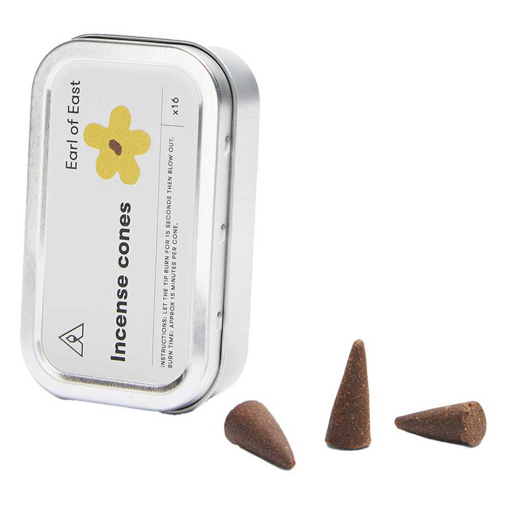 Incense Cones Earl of East EOE/IC/FP Incense 16 Pieces / Flower Power