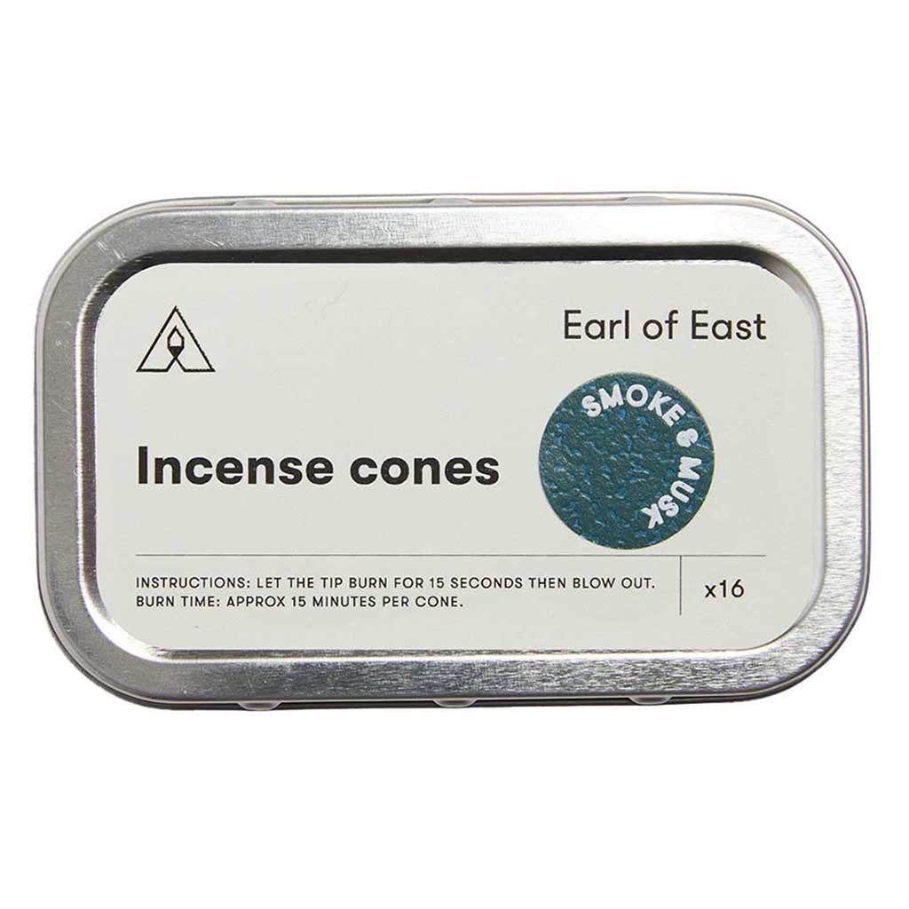 Incense Cones Earl of East EOE/IC/SM Incense 16 Pieces / Smoke &amp; Musk
