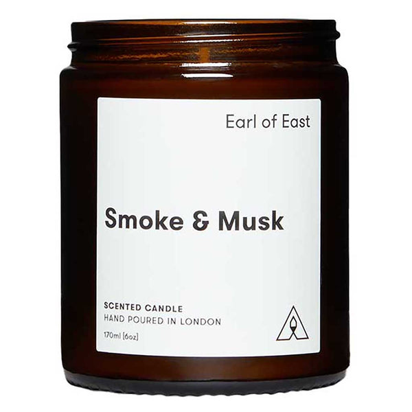 Soy Wax Candle Earl of East EOE/M/SM Candles 170ml / Smoke & Musk
