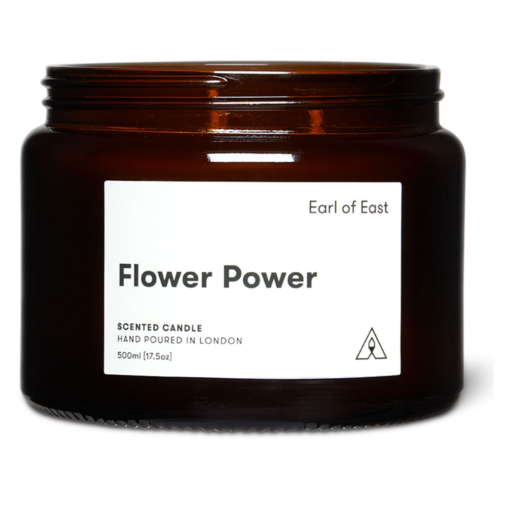 Soy Wax Candle Earl of East EOE/L/FP Candles 500ml / Flower Power