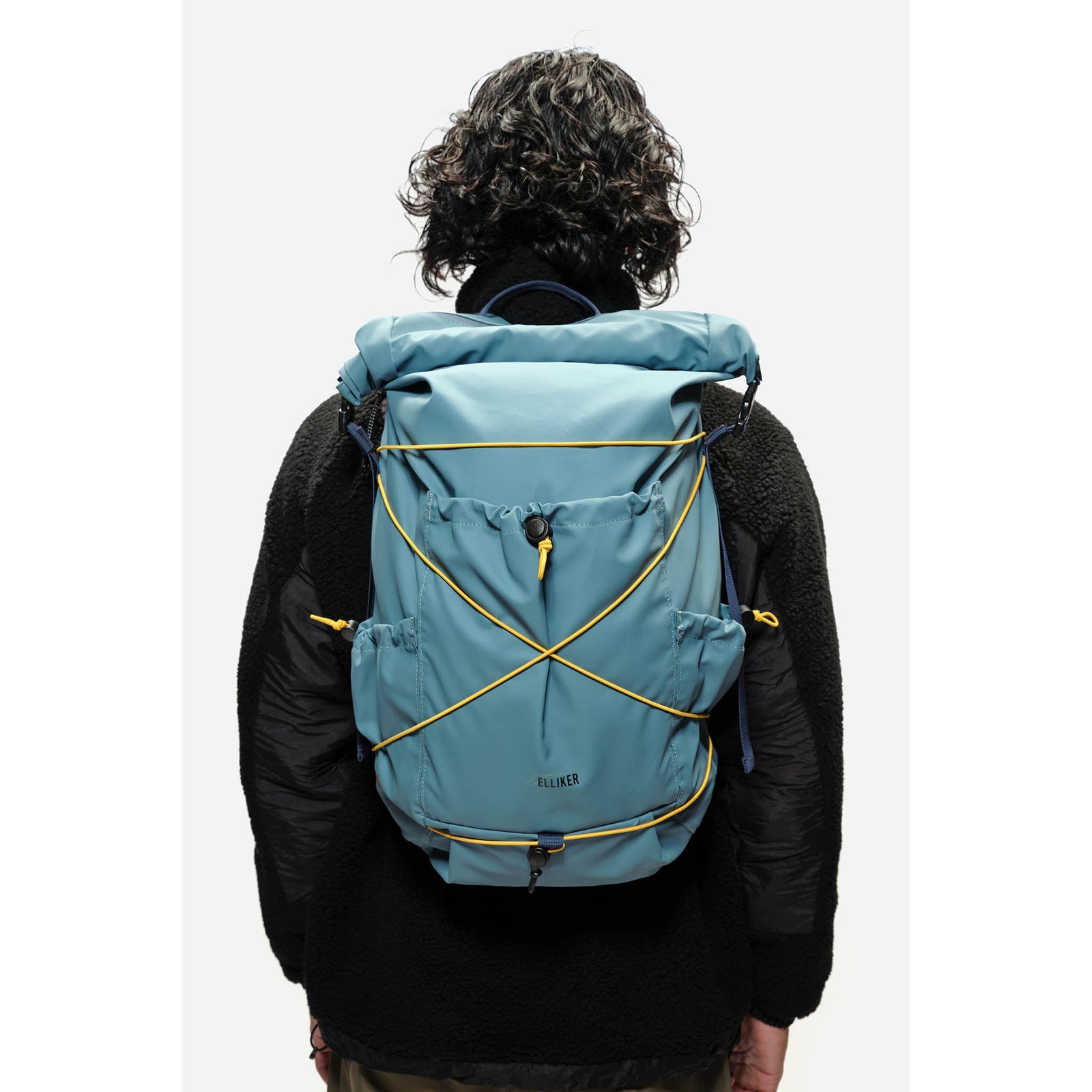 Buckden Roll Top Backpack Elliker 34052-STEELBLUE Backpacks 24L / Steelblue
