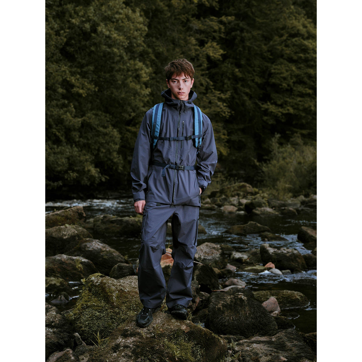 Buckden Roll Top Backpack Elliker 34052-STEELBLUE Backpacks 24L / Steelblue