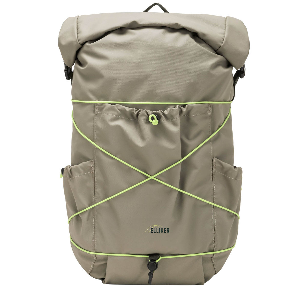 Buckden Roll Top Backpack Elliker 34052-TAUPE Backpacks 24L / Taupe