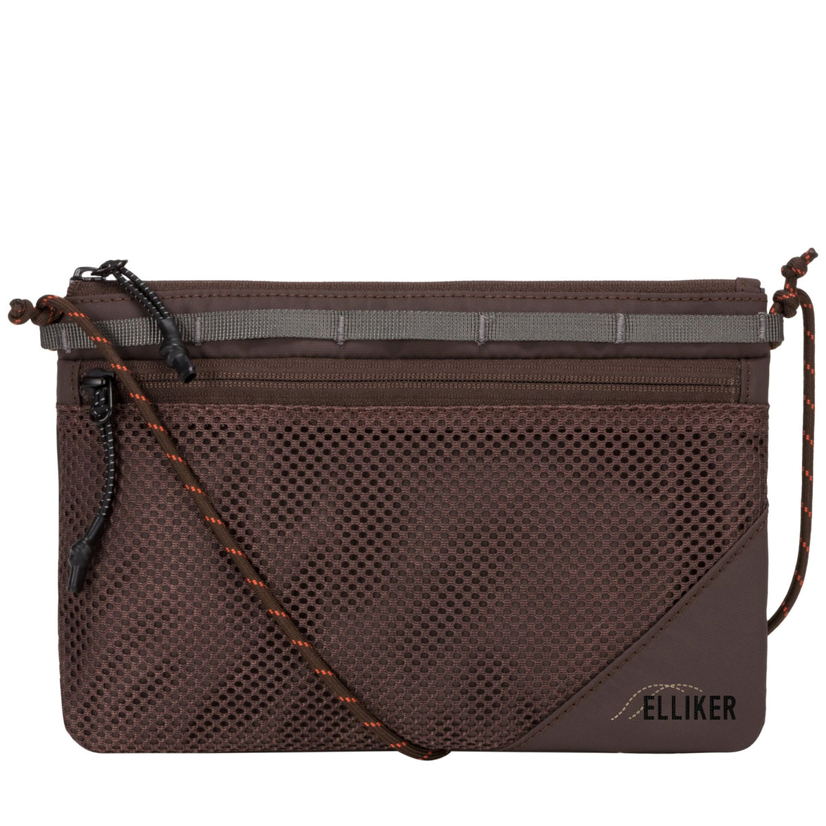 Caley Sacoche Bag Elliker 34055-DARKBROWN Crossbody Bags 1L / Dark Brown