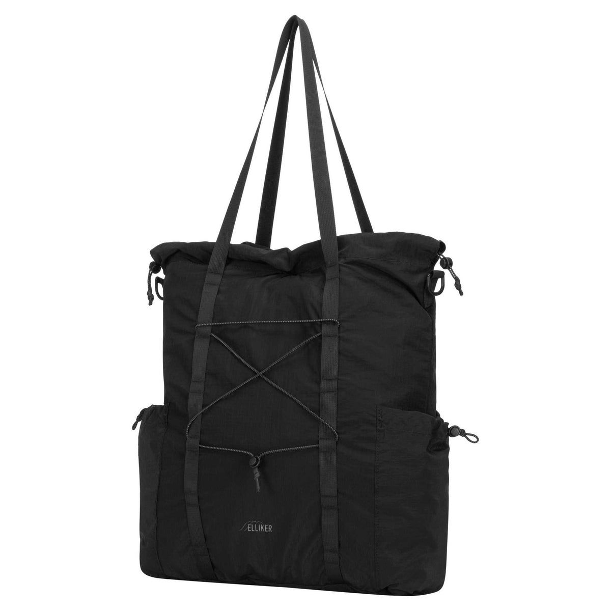 Carston Ripstop Packable Tote Bag Elliker 34082-BLACK Tote Bags One Size / Black