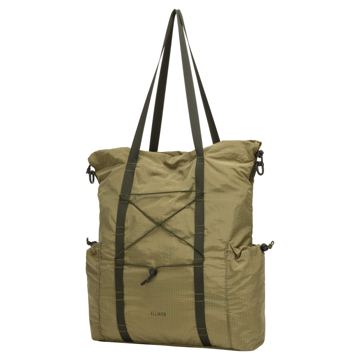 Carston Ripstop Packable Tote Bag Elliker 34082-OLIVE Tote Bags One Size / Olive