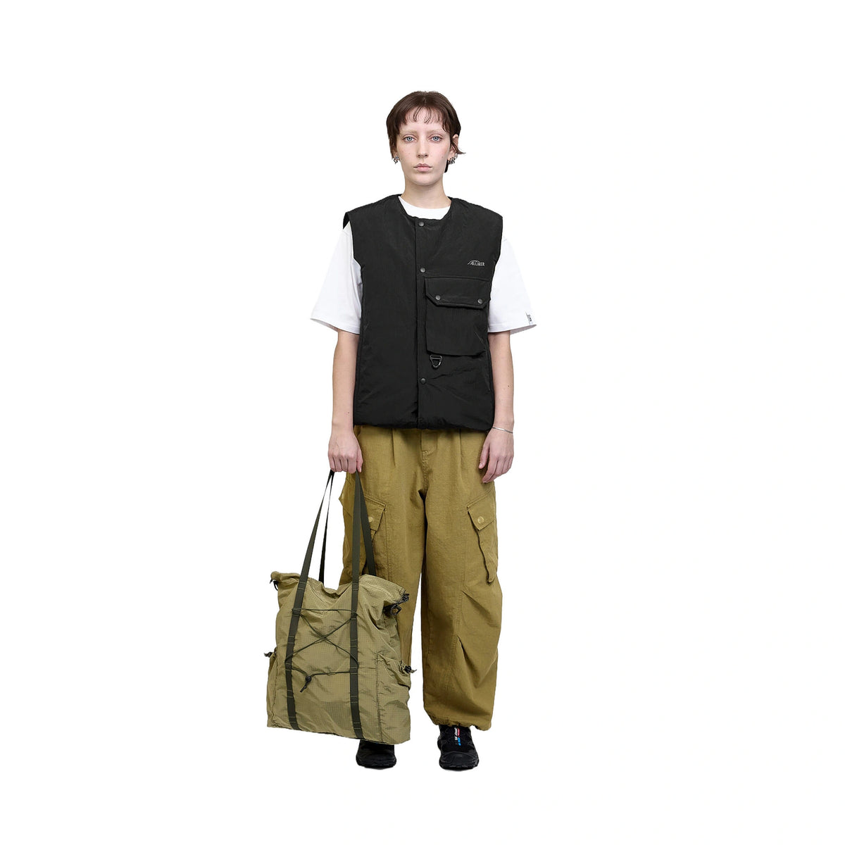 Carston Ripstop Packable Tote Bag Elliker 34082-OLIVE Tote Bags One Size / Olive