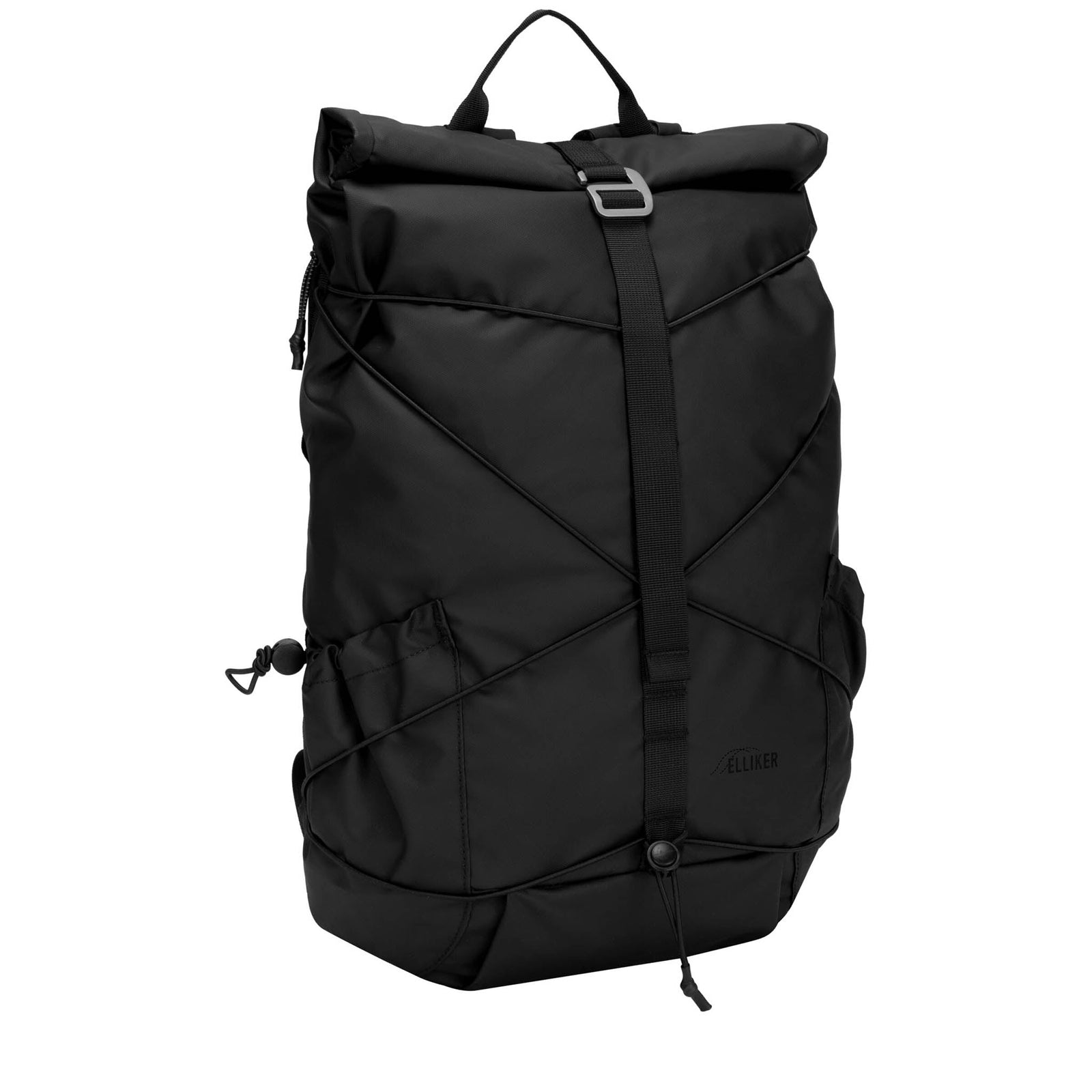 Dayle Roll Top Backpack Elliker 34001-BLACK Backpacks 21L / Black