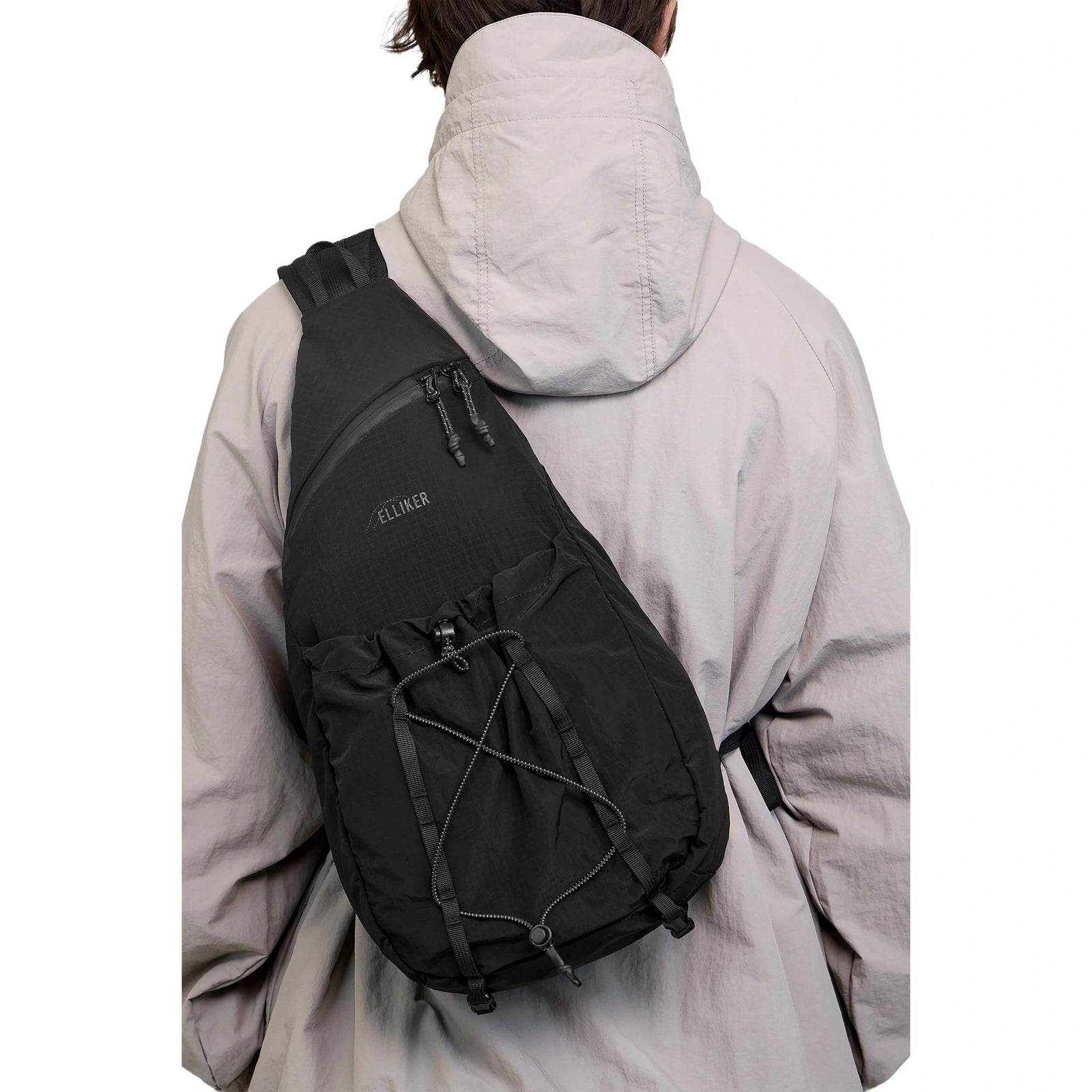 Mire Ripstop Packable Sling Bag Elliker 34081-BLACK Sling Bags One Size / Black