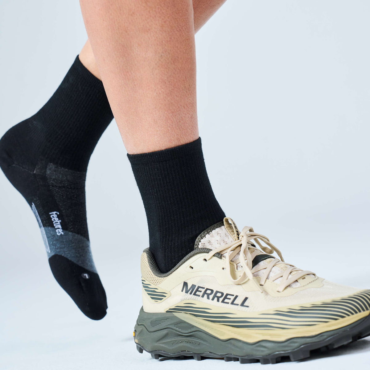 Merino 10 Max Cushion Mini Crew Feetures Unisex Socks