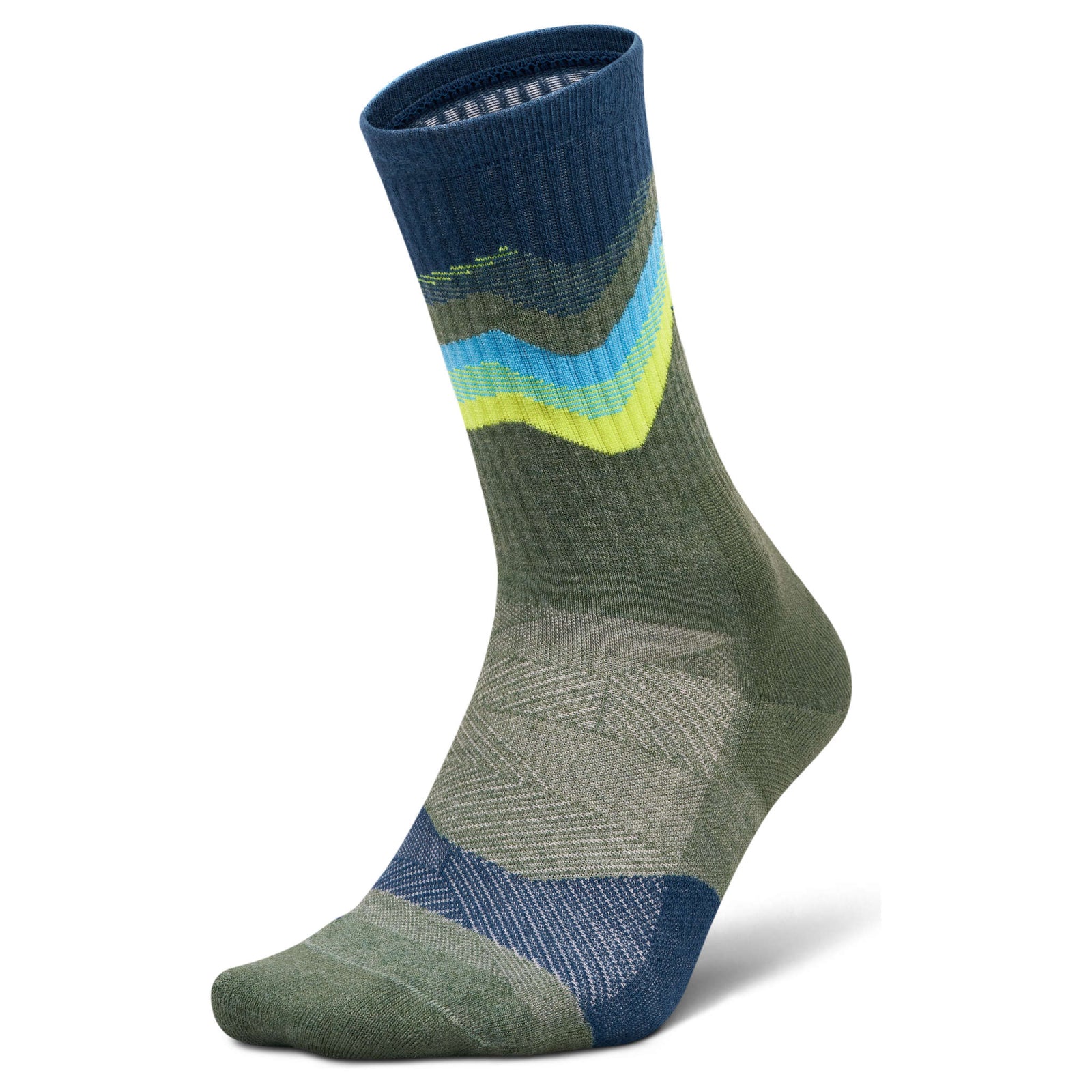 Trail Max Cushion Mini Crew Feetures Unisex Socks