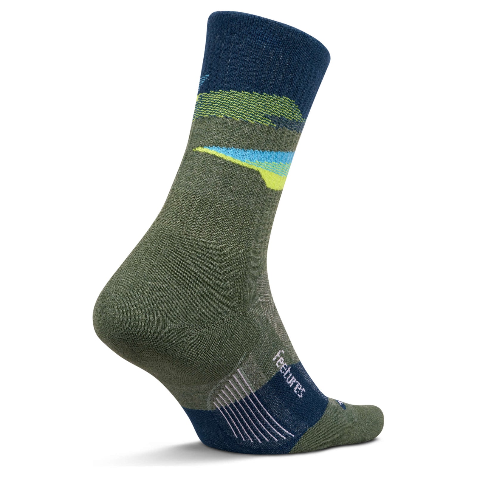 Trail Max Cushion Mini Crew Feetures Unisex Socks