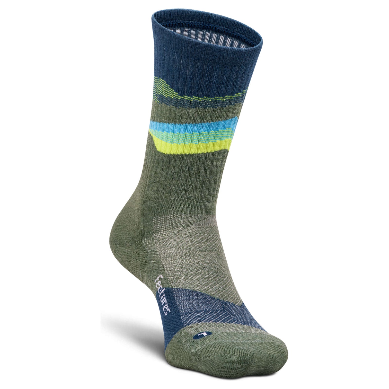 Trail Max Cushion Mini Crew Feetures Unisex Socks
