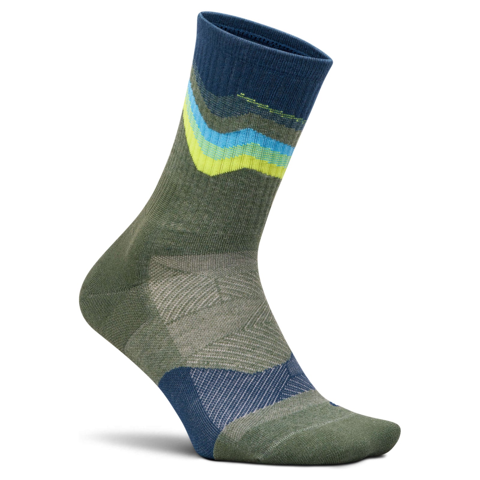 Trail Max Cushion Mini Crew Feetures Unisex Socks