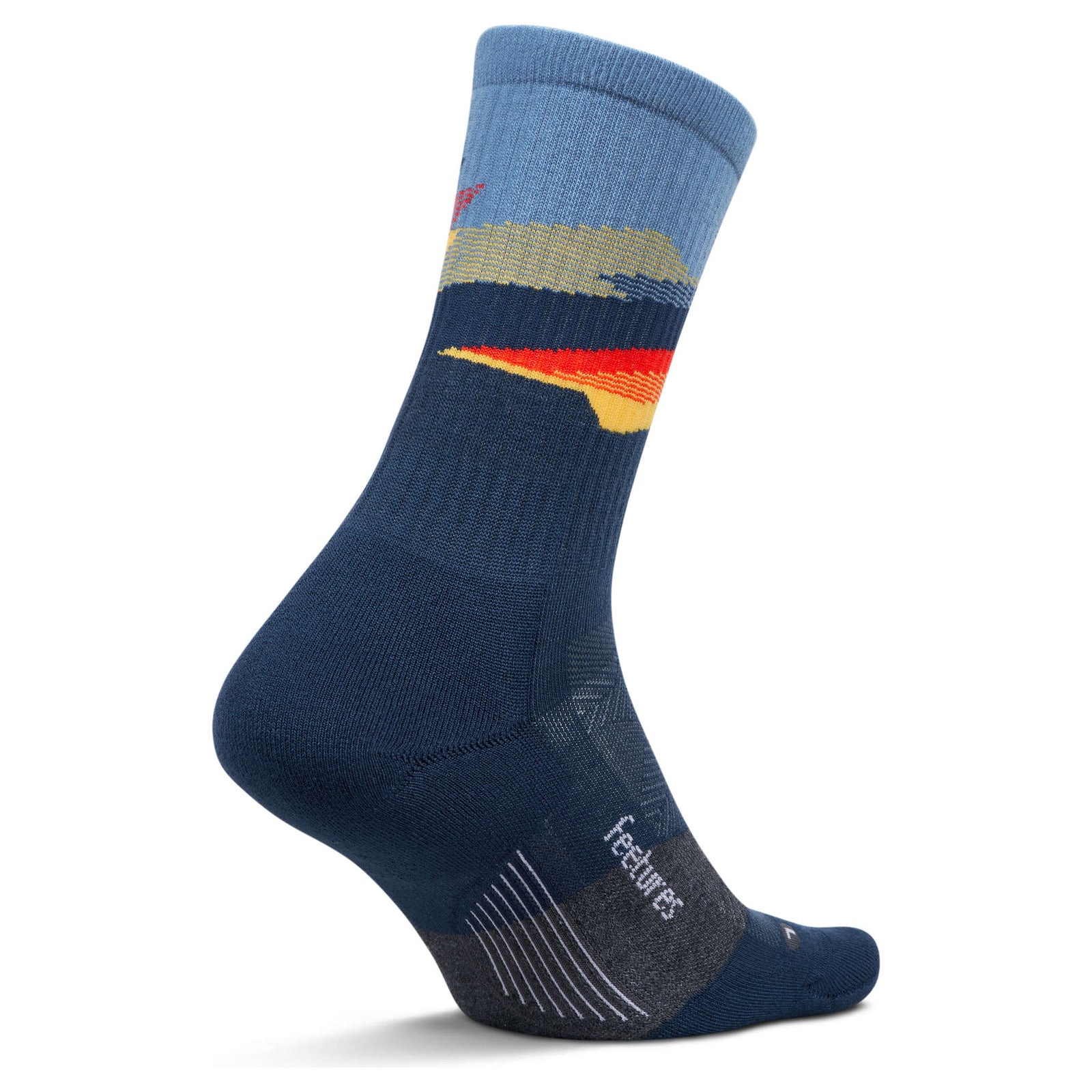 Trail Max Cushion Mini Crew Feetures Unisex Socks