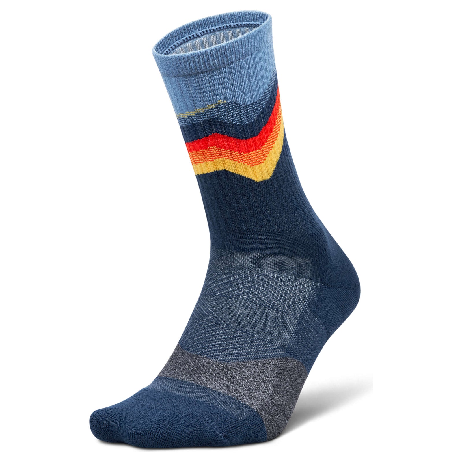 Trail Max Cushion Mini Crew Feetures Unisex Socks