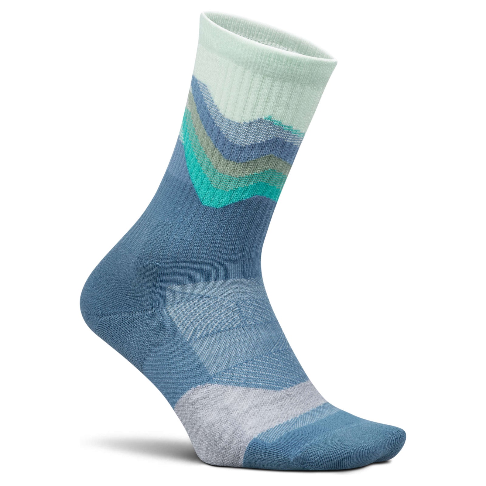 Trail Max Cushion Mini Crew Feetures Unisex Socks