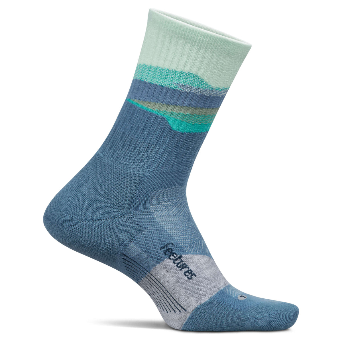 Trail Max Cushion Mini Crew Feetures Unisex Socks