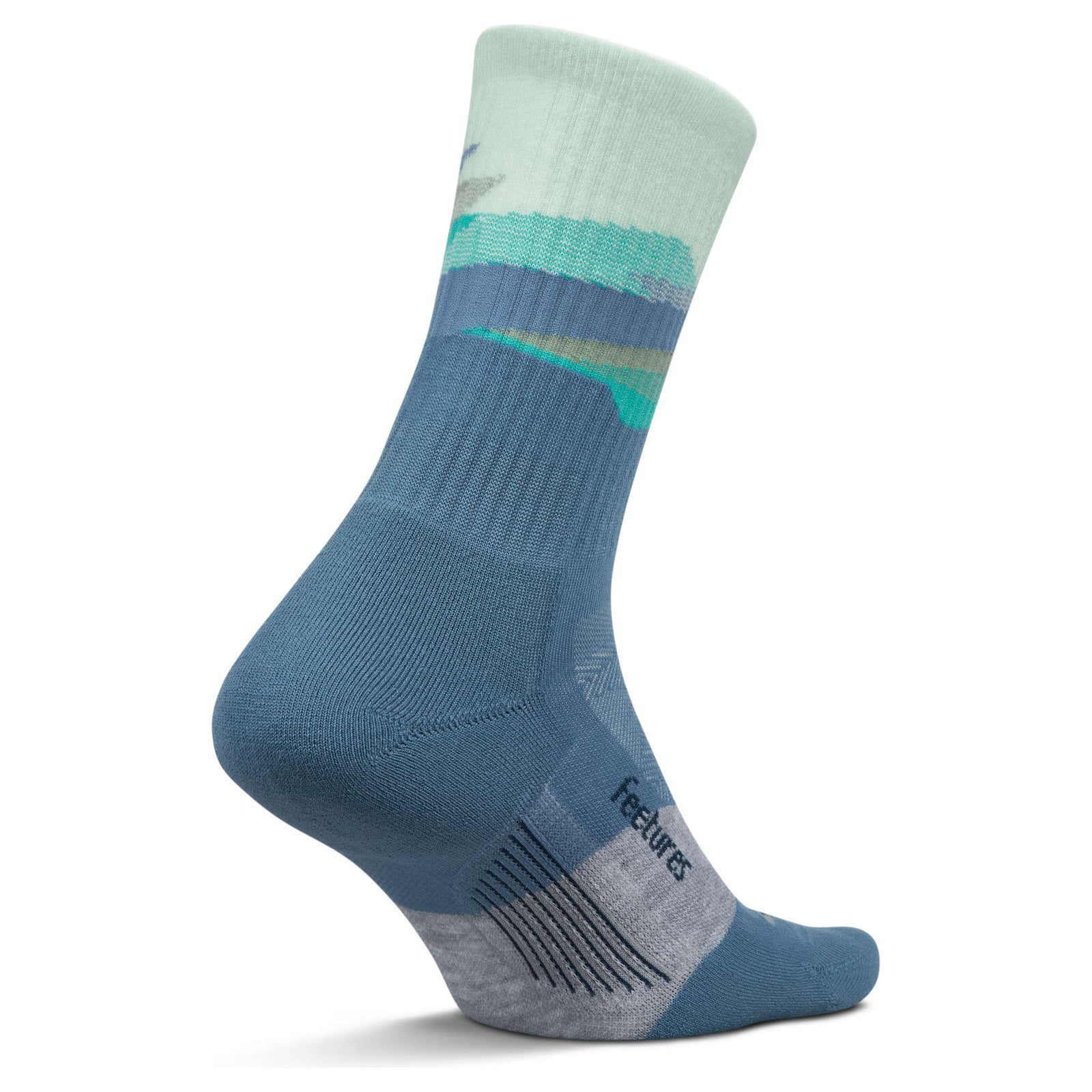 Trail Max Cushion Mini Crew Feetures Unisex Socks
