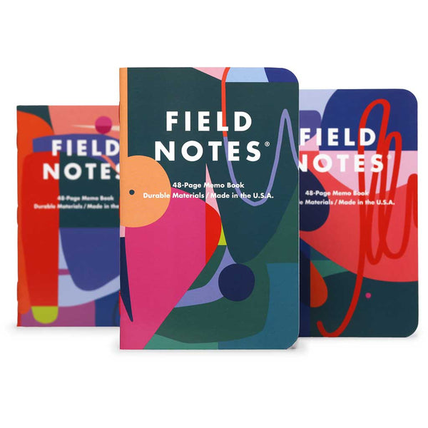 Flora Mixed Paper | 3-Pack Field Notes FNC-62 Notebooks 3 Pack / Flora