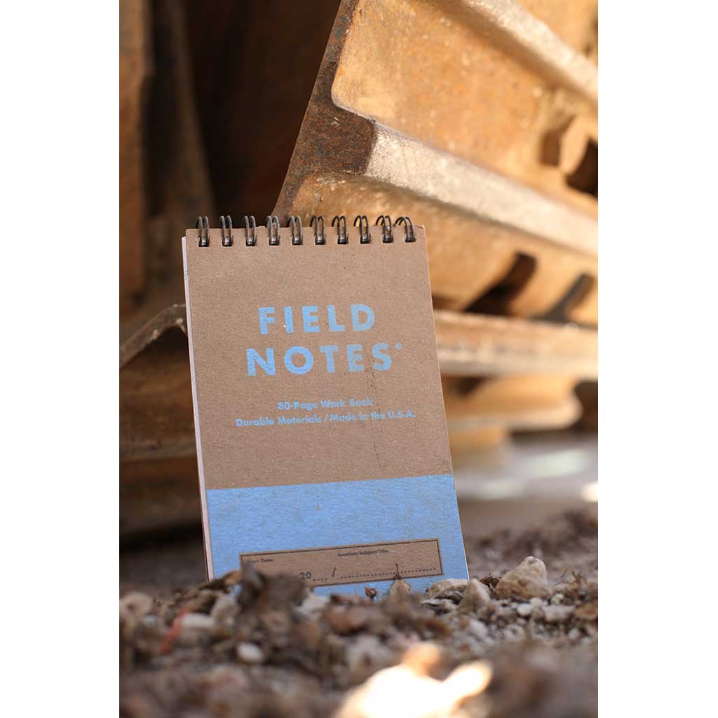 Heavy Duty Ruled and Double Graph Grid Paper (2-Pack) Field Notes FNC-47 Notebooks One Size / Brown/Orange