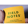 Signs of Spring Dot-Graph Paper (3-Pack) Field Notes FNC-54 Notebooks One Size / Yellow