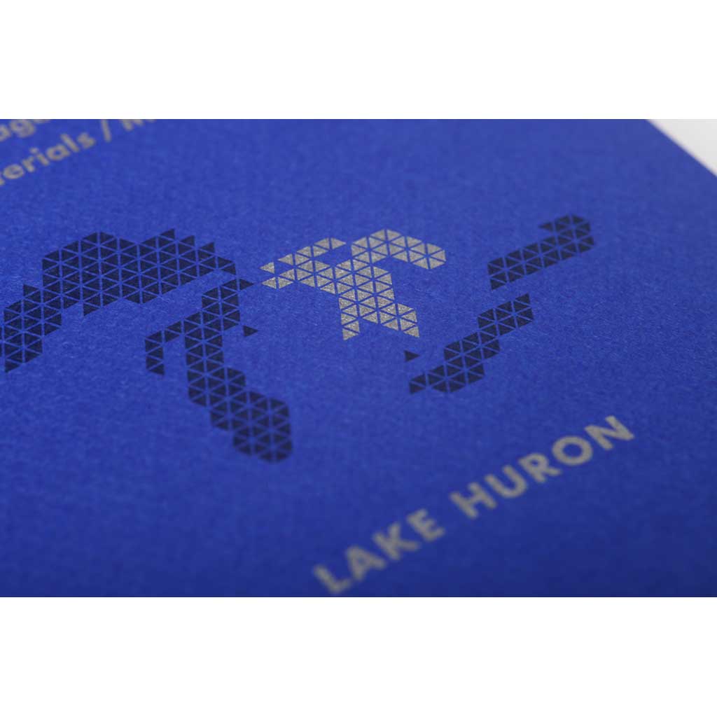 US Great Lakes Graph Paper (5-Pack) Field Notes FNC-55 Notebooks One Size / Blue