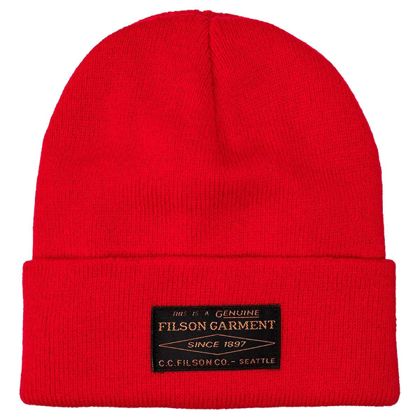 Ballard Watch Cap Filson FMACC0028-600 Beanies One Size / Red
