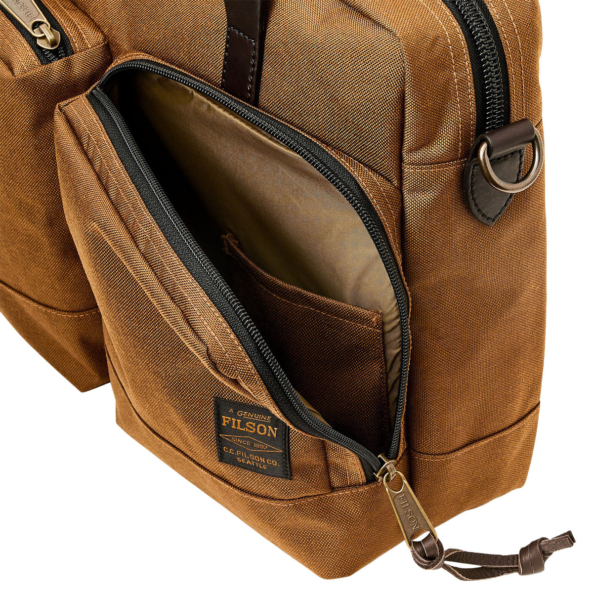 Dryden Briefcase Filson FMBAG0081-222 Briefcases 14L / Whiskey