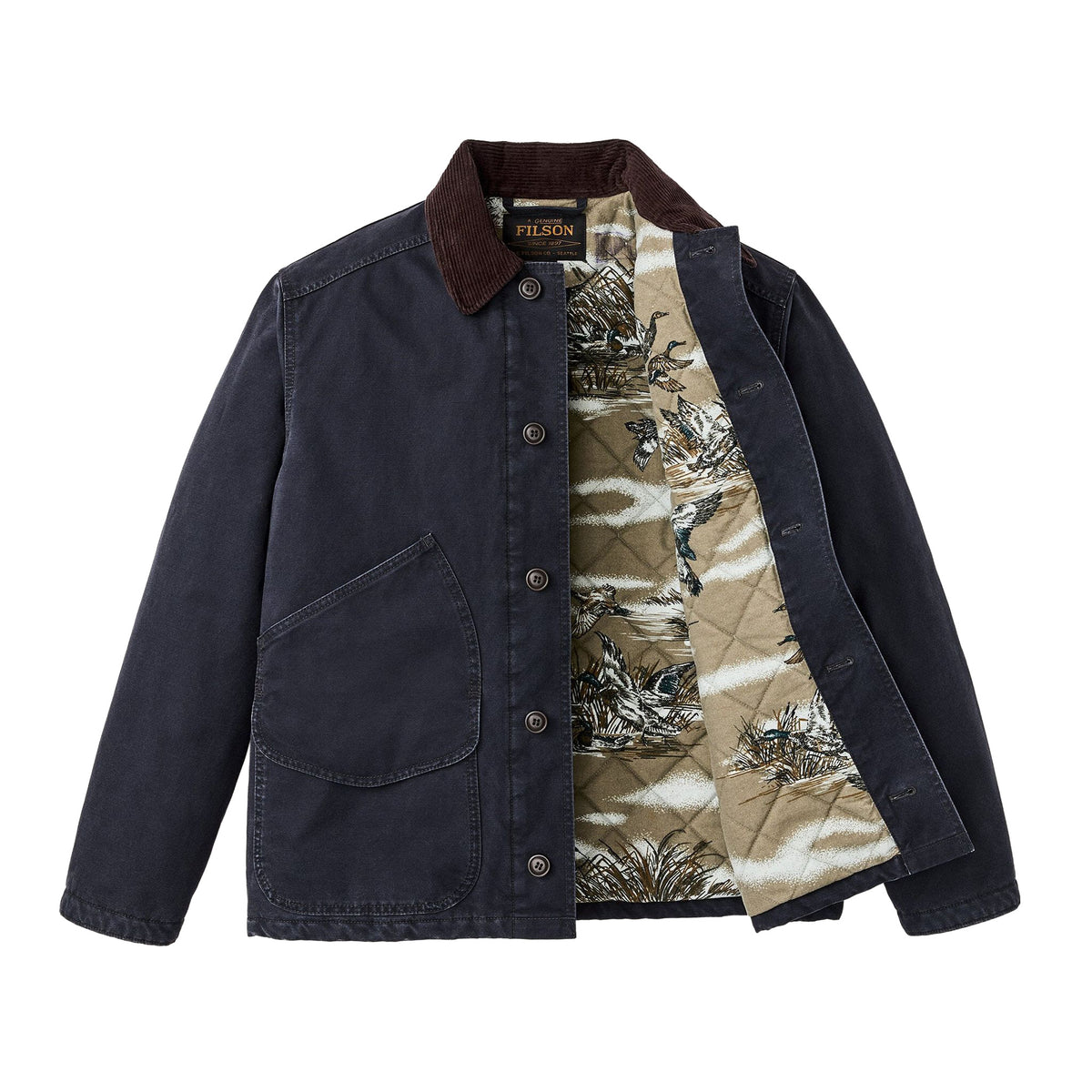 Insulated Canvas Outfitter Jacket | Men's Filson Men's Insulated Jackets