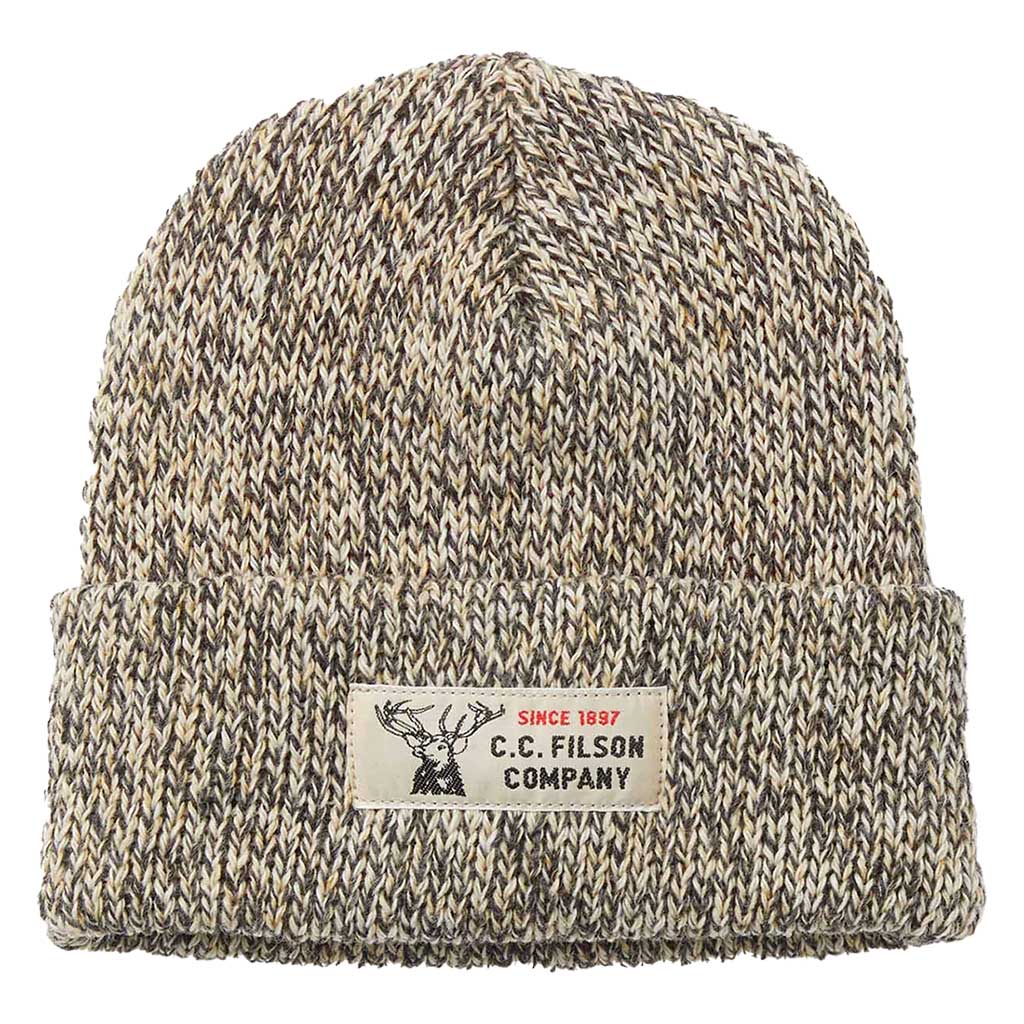 Lined Ragg Wool Beanie Filson FMACC0067-027 Beanies One Size / Charcoal Heather